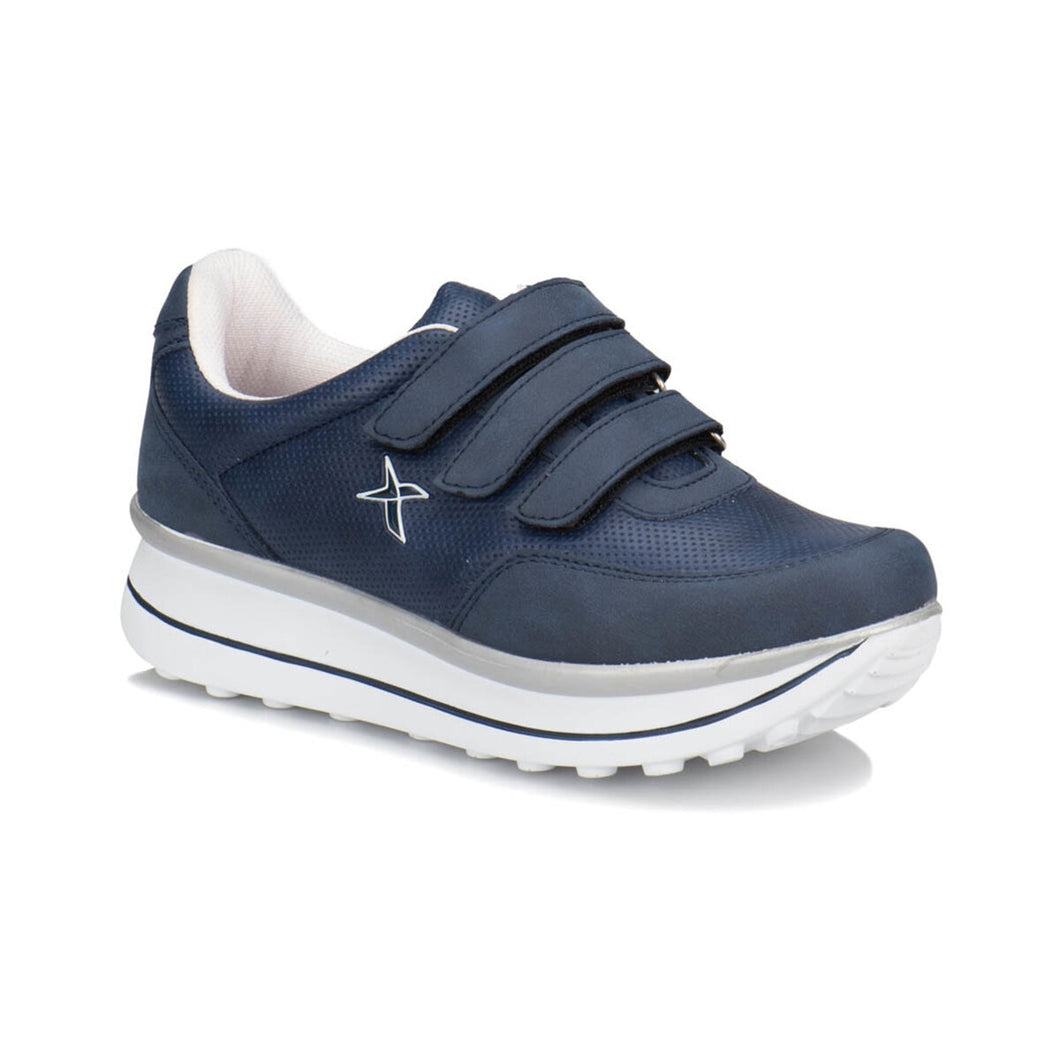 FLO PAULET Navy Blue Women 'S Sneaker Shoes KINETIX